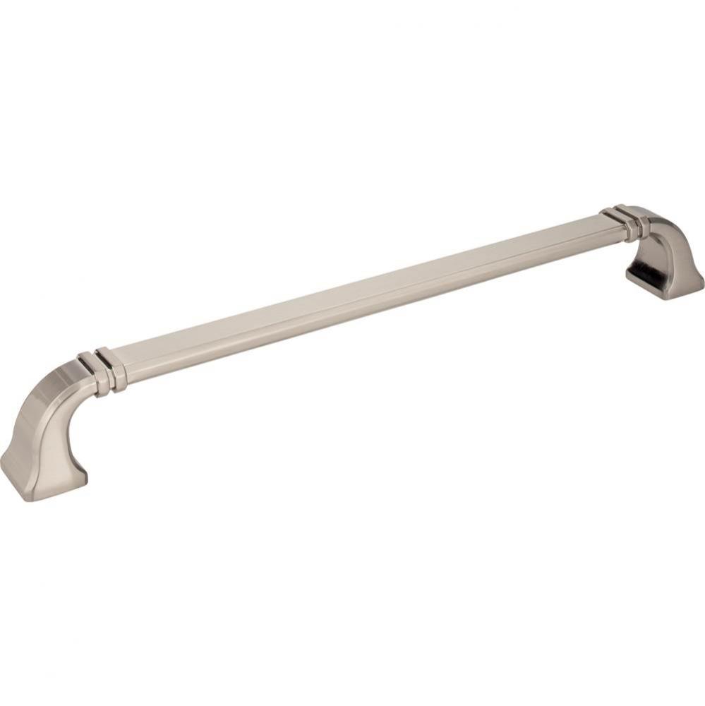 12'' Center-to-Center Satin Nickel Ella Appliance Handle