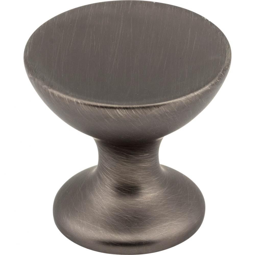 1-1/16'' Diameter Brushed Pewter Rae Cabinet Knob