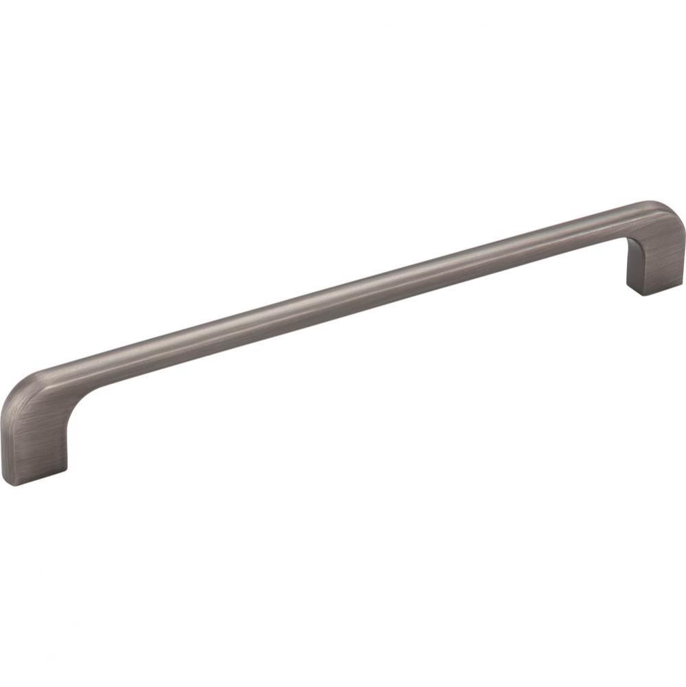 192 mm Center-to-Center Brushed Pewter Alvar Cabinet Pull