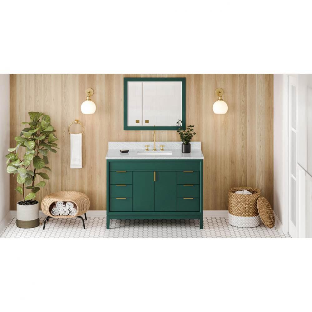 48'' Forest Green Theodora Vanity