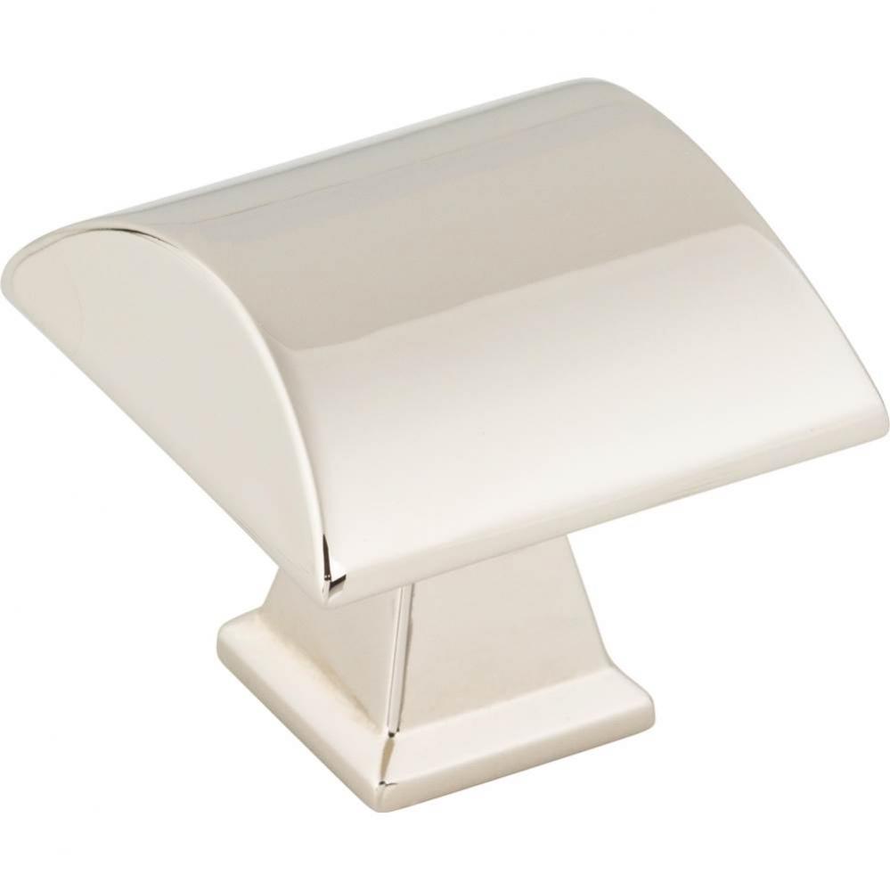 1-1/4'' Overall Length  Polished Nickel Roman Cabinet Knob