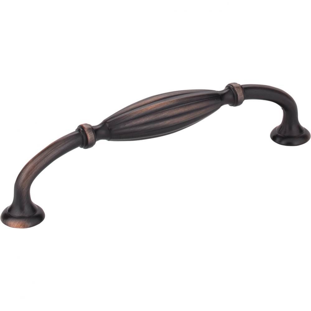 128 mm Center-to-Center Brushed Oil Rubbed Bronze Glenmore Cabinet Pull