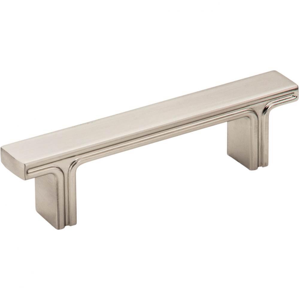 3'' Center-to-Center Satin Nickel Square Anwick Cabinet Pull