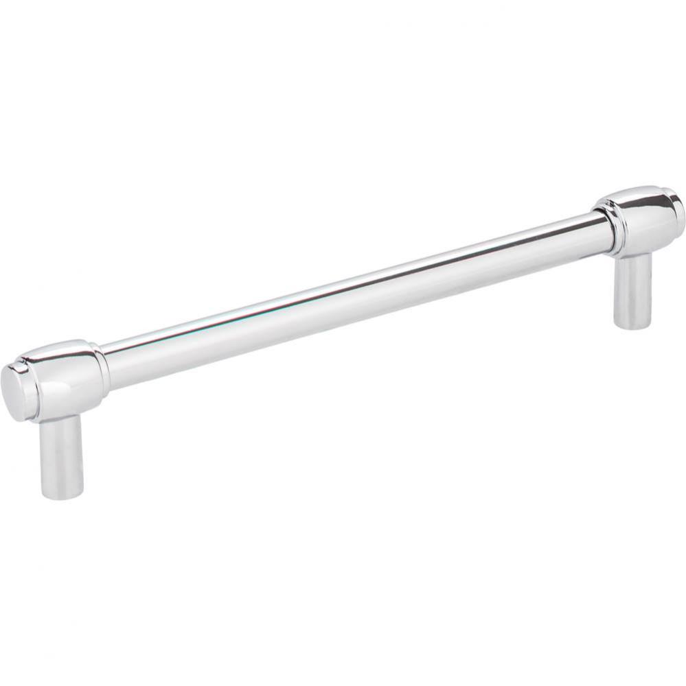 160 mm Center-to-Center Polished Chrome Hayworth Cabinet Bar Pull