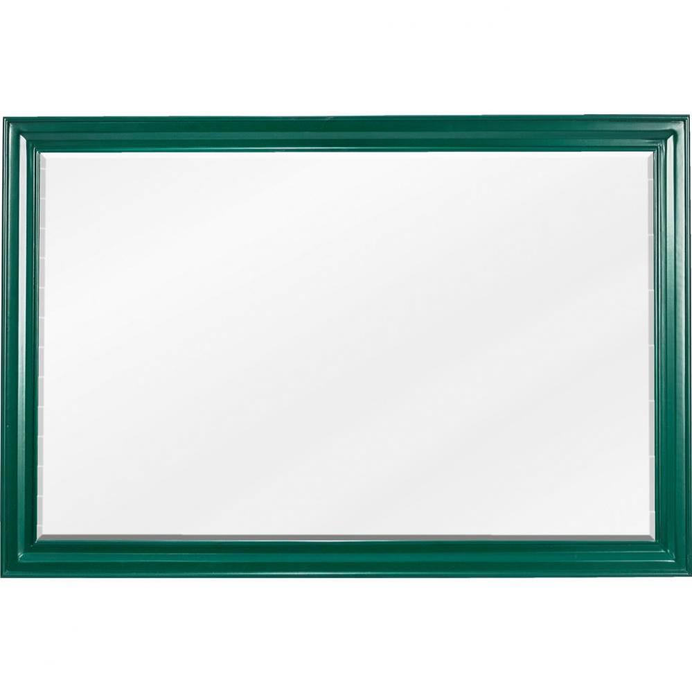 42'' W x 1-1/4'' D x 28'' H Forest Green Douglas mirror