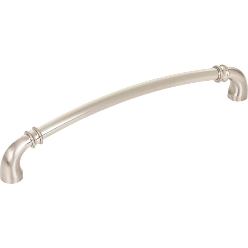 192 mm Center-to-Center Satin Nickel Marie Cabinet Pull