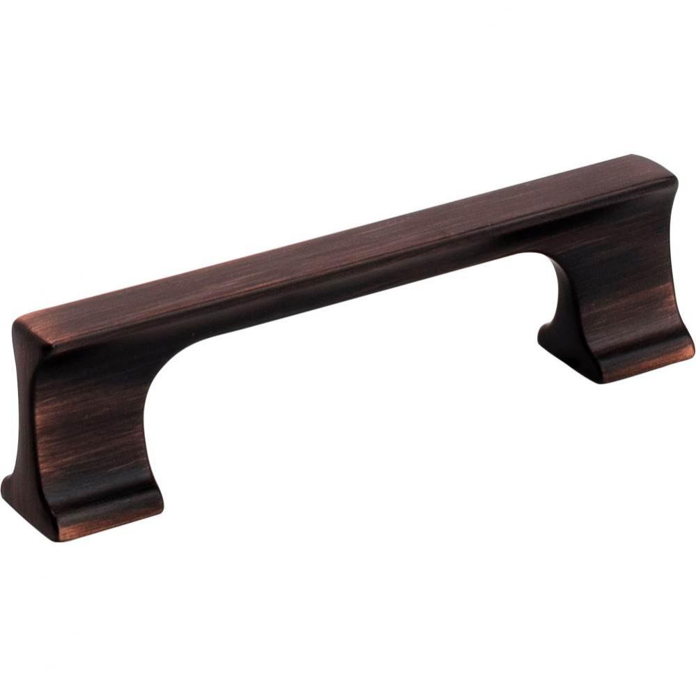 96 mm Center-to-Center Brushed Oil Rubbed Bronze Sullivan Cabinet Pull