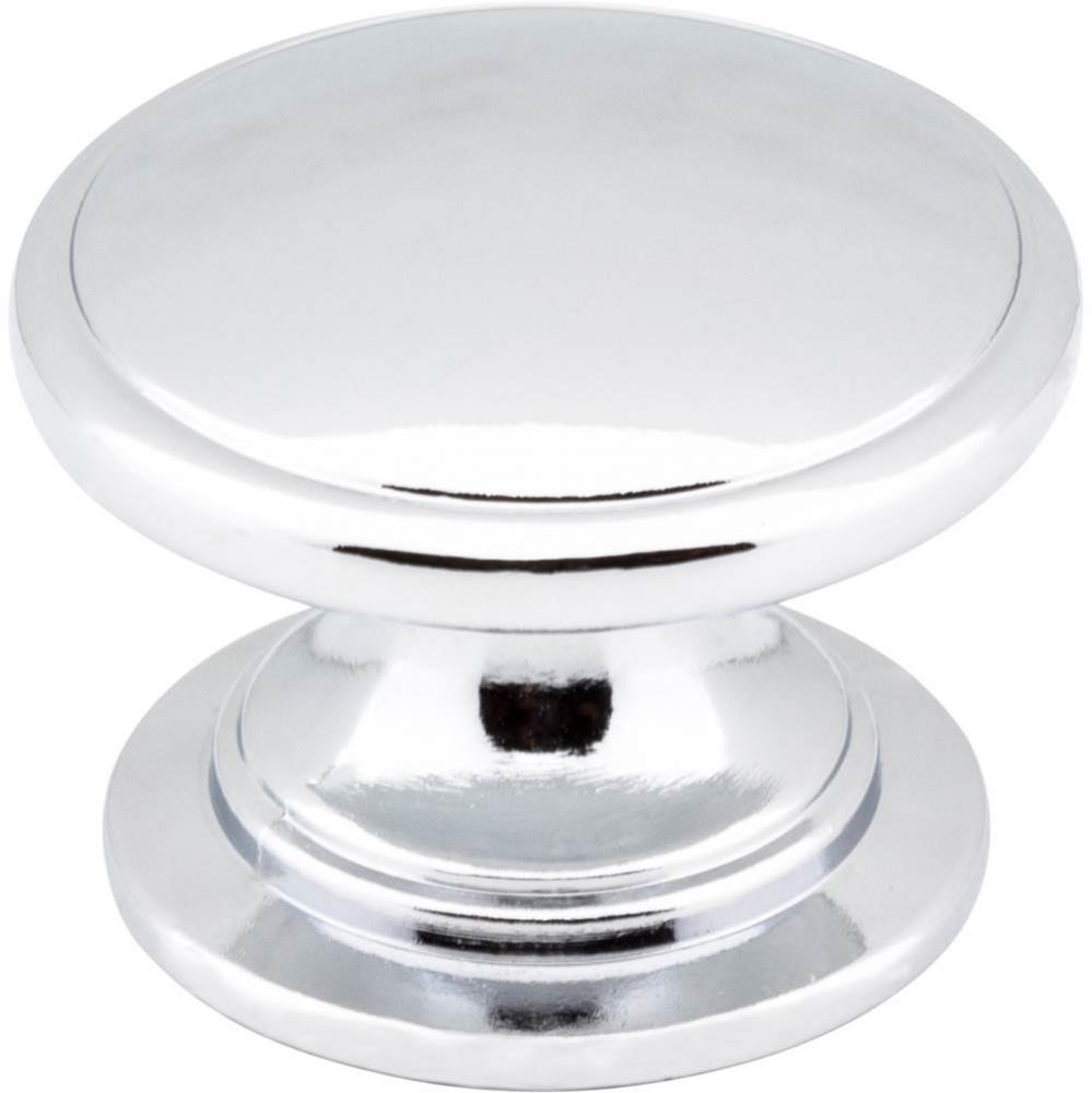 1-1/4'' Diameter Polished Chrome Durham Cabinet Knob