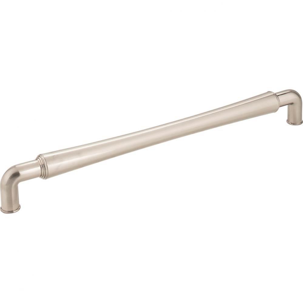 12'' Center-to-Center Satin Nickel Barrel Bremen 2 Appliance Handle