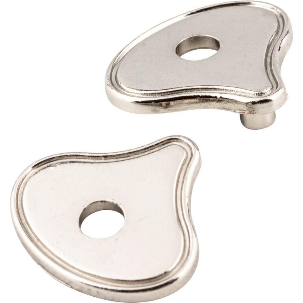 Polished Nickel Pull Escutcheons