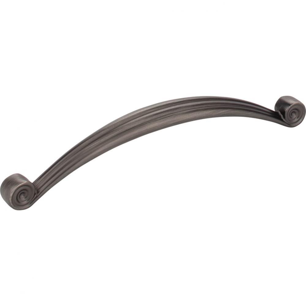 160 mm Center-to-Center Brushed Pewter Lille Cabinet Pull