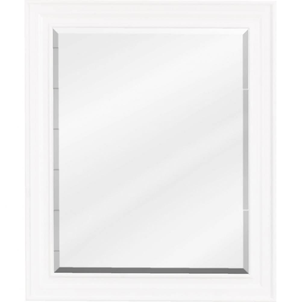 20'' W x 1'' D x 24'' H White Douglas mirror