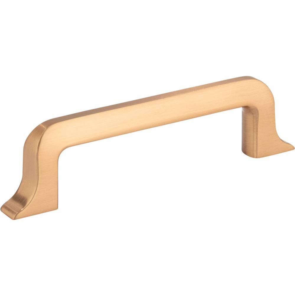 96 mm Center-to-Center Satin Bronze Callie Cabinet Pull