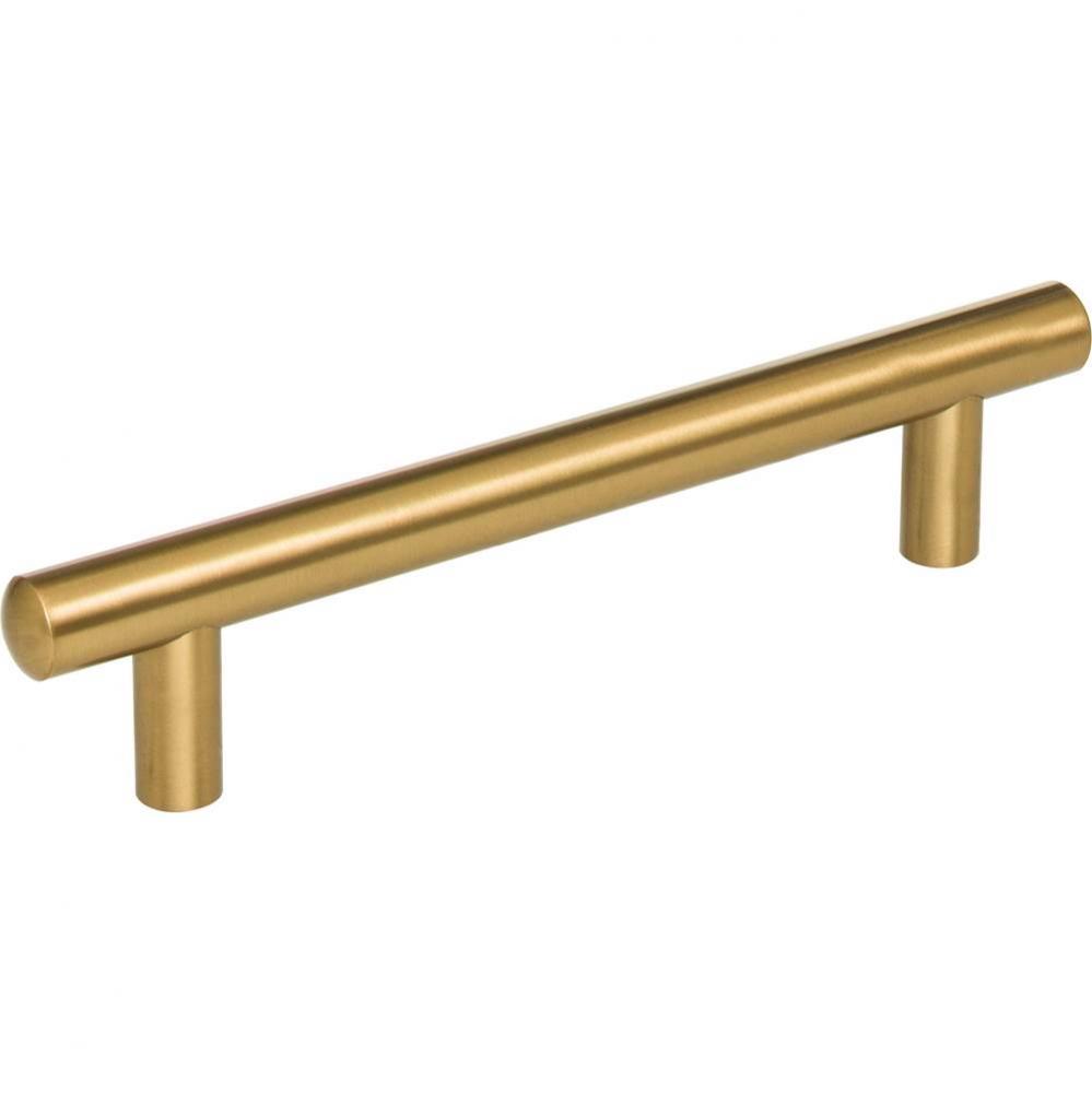 128 mm Center-to-Center Satin Bronze Key West Cabinet Bar Pull