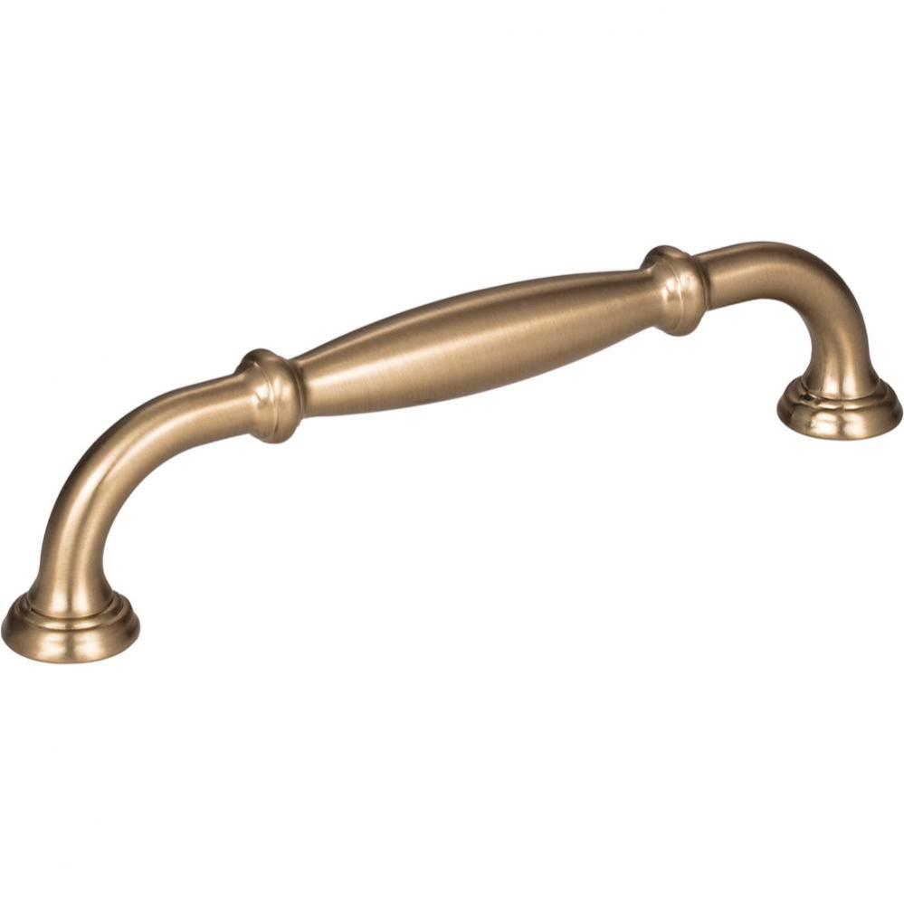 128 mm Center-to-Center Satin Bronze Tiffany Cabinet Pull