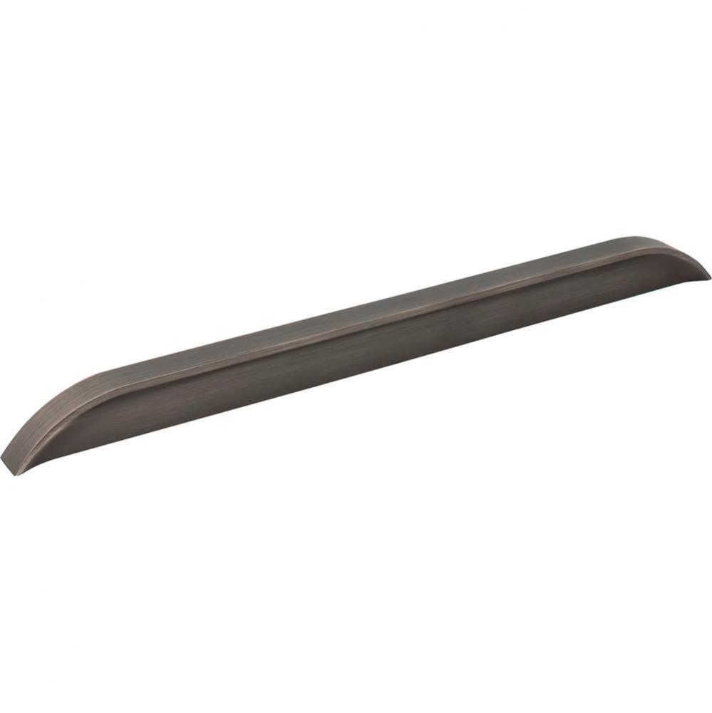 305 mm Center-to-Center Brushed Pewter Elara Cabinet Pinch Pull