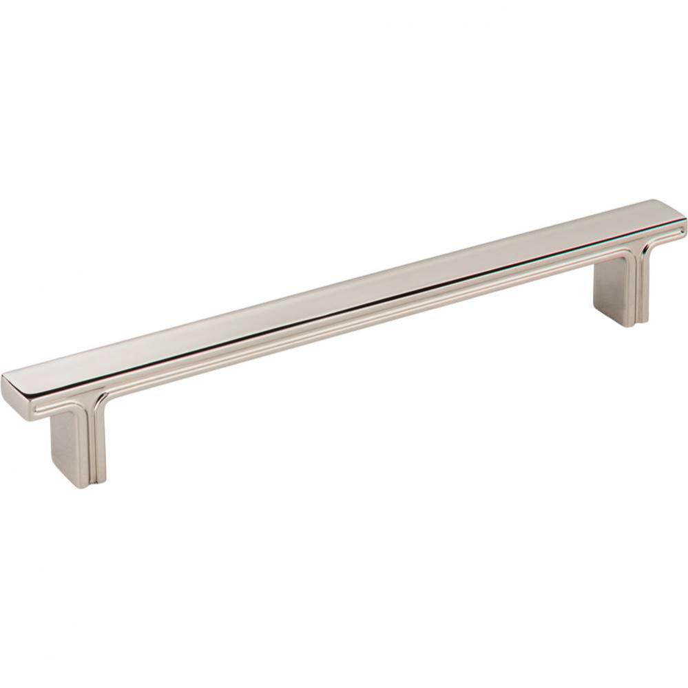 160 mm Center-to-Center Polished Nickel Square Anwick Cabinet Pull