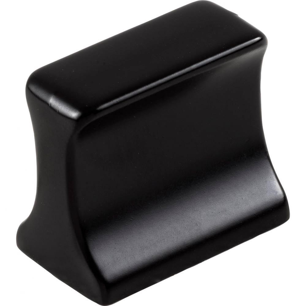 1-1/4'' Overall Length (16 mm Center-to-Center)  Matte Black Sullivan Cabinet Knob