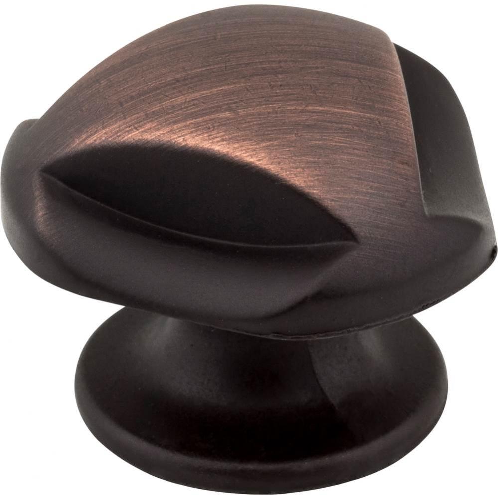 1-5/16'' Overall Length Brushed Oil Rubbed Bronze Chesapeake Cabinet Knob