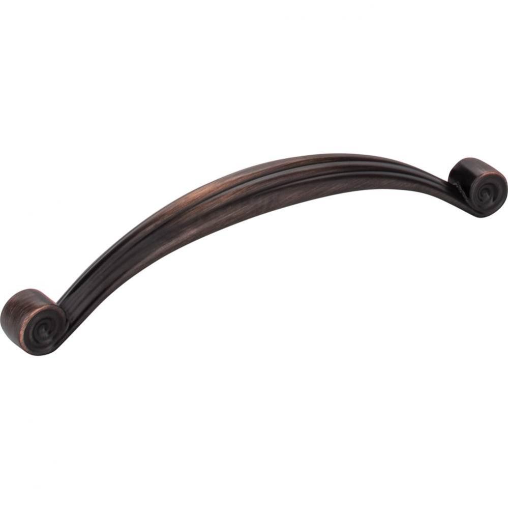 128 mm Center-to-Center Brushed Oil Rubbed Bronze Lille Cabinet Pull