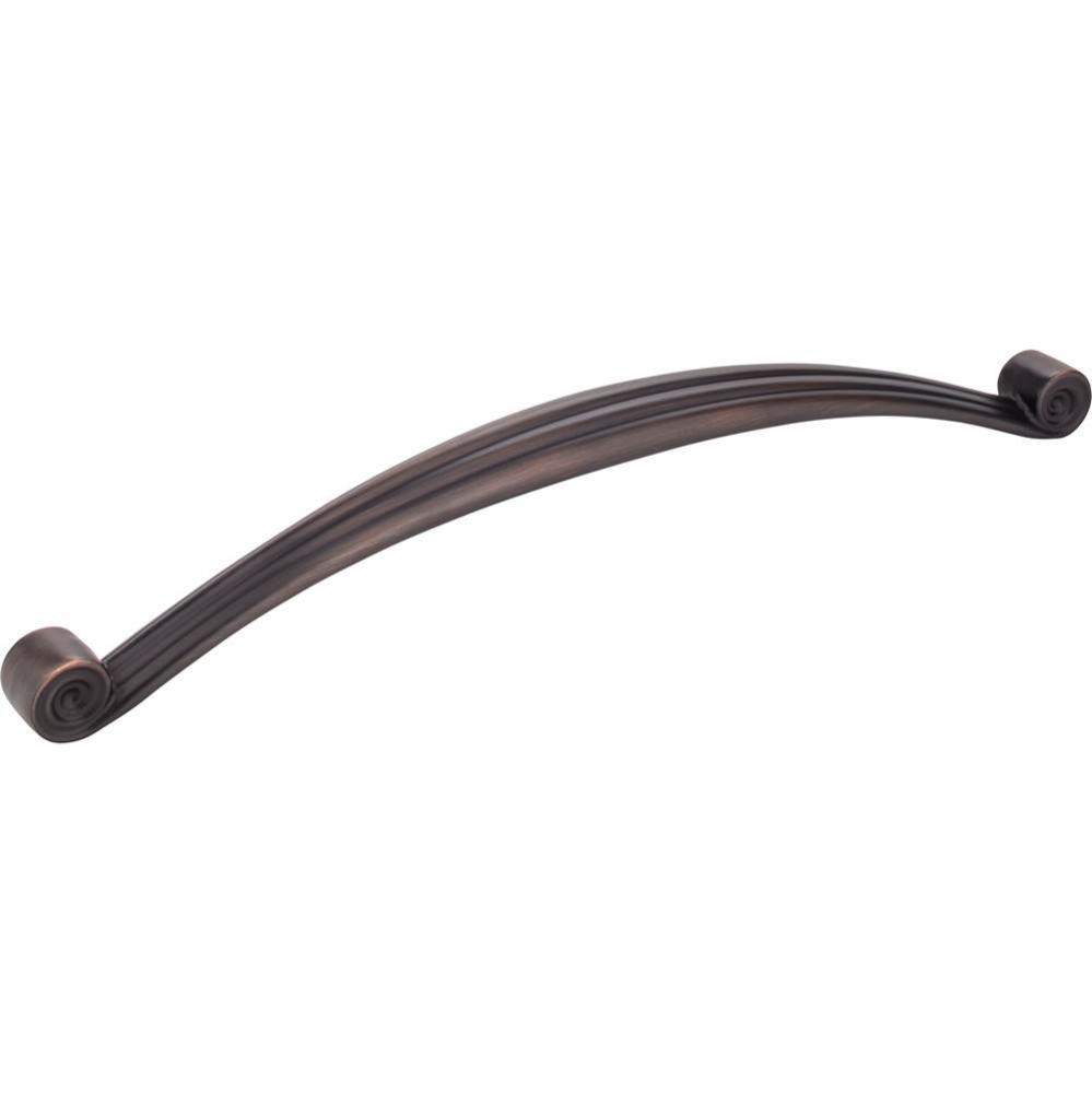 12'' Center-to-Center Brushed Oil Rubbed Bronze Lille Appliance Handle