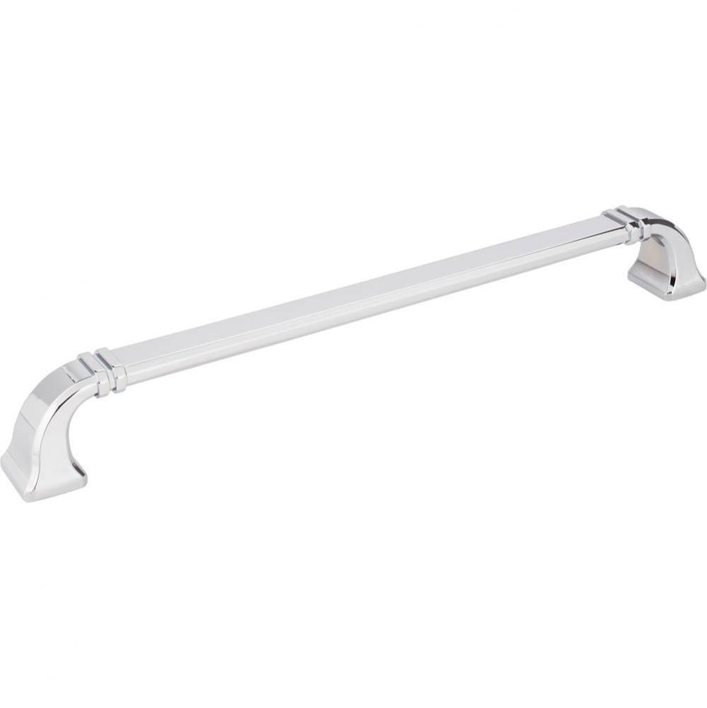 12'' Center-to-Center Polished Chrome Ella Appliance Handle