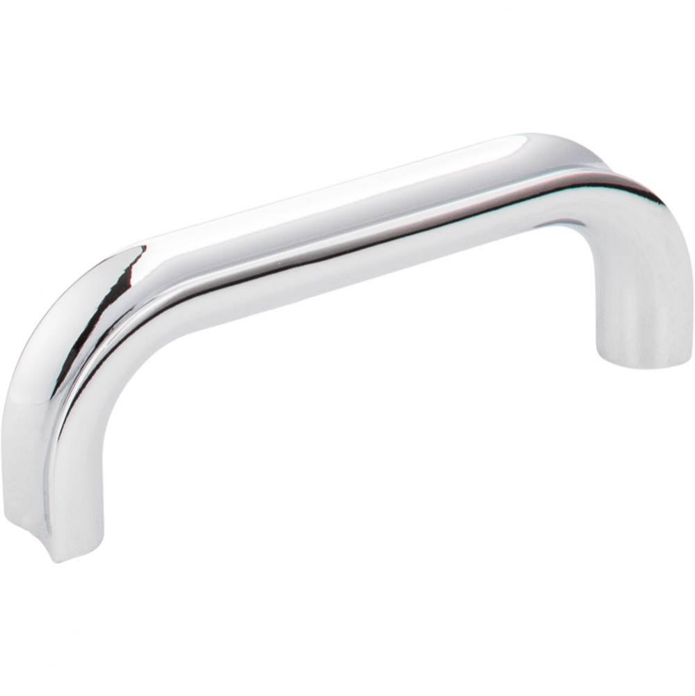 3'' Center-to-Center Polished Chrome Rae Cabinet Pull