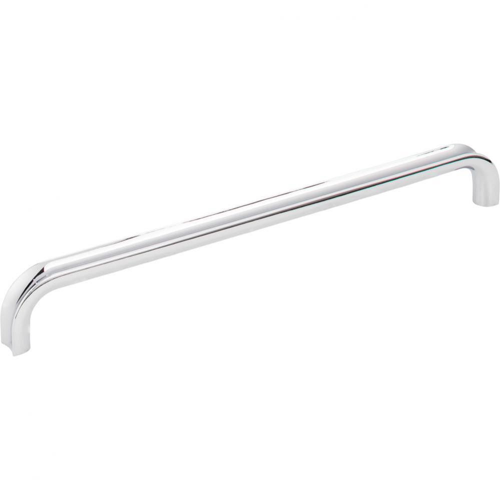 224 mm Center-to-Center Polished Chrome Rae Cabinet Pull