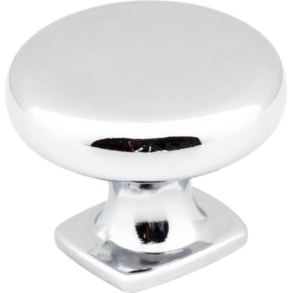 1-3/8'' Diameter Polished Chrome Belcastel 1 Cabinet Knob