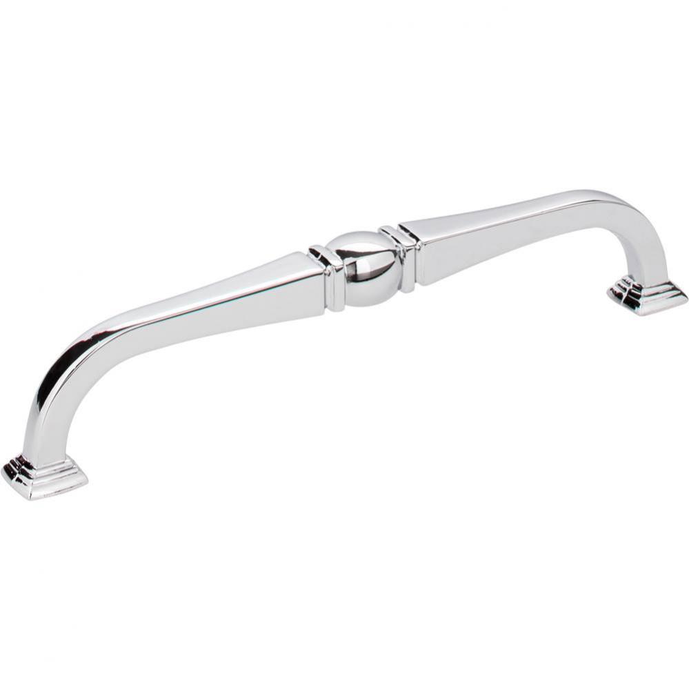 160 mm Center-to-Center Polished Chrome Katharine Cabinet Pull