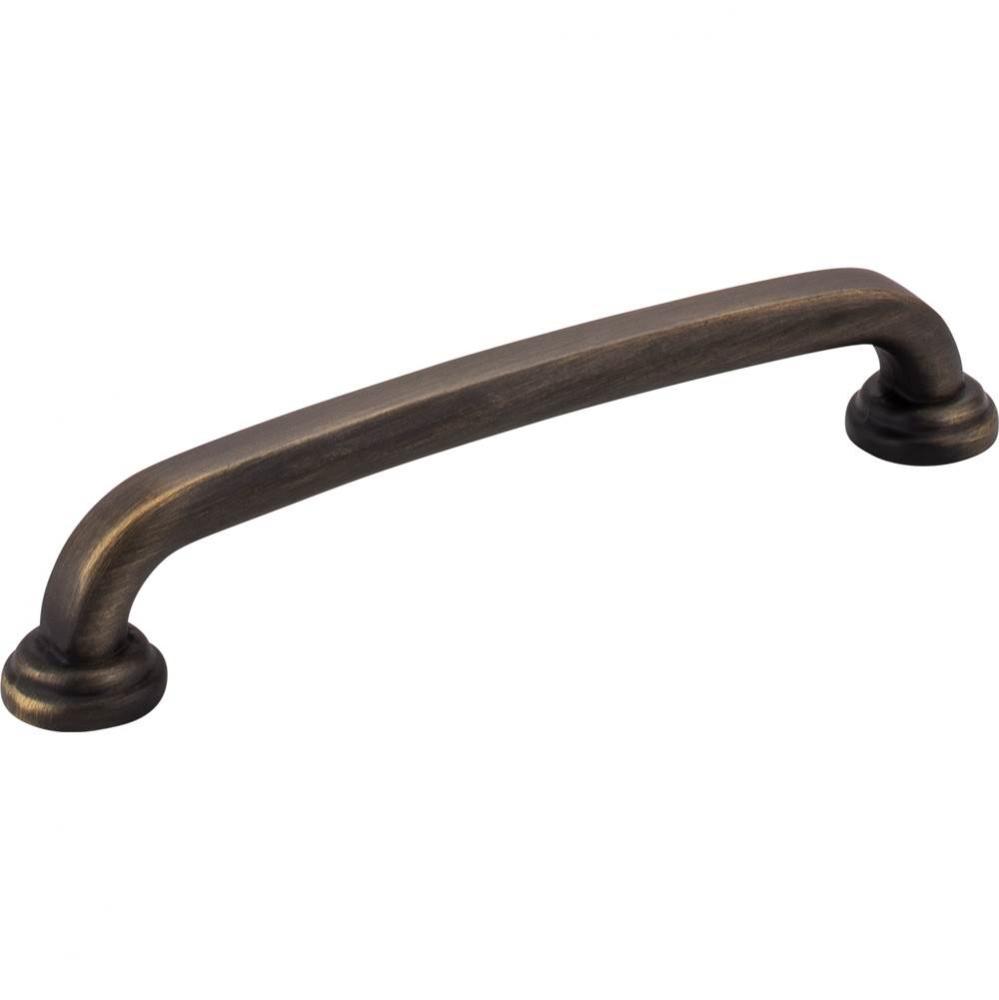 128 mm Center-to-Center Antique Brushed Satin Brass Bremen 1 Cabinet Pull