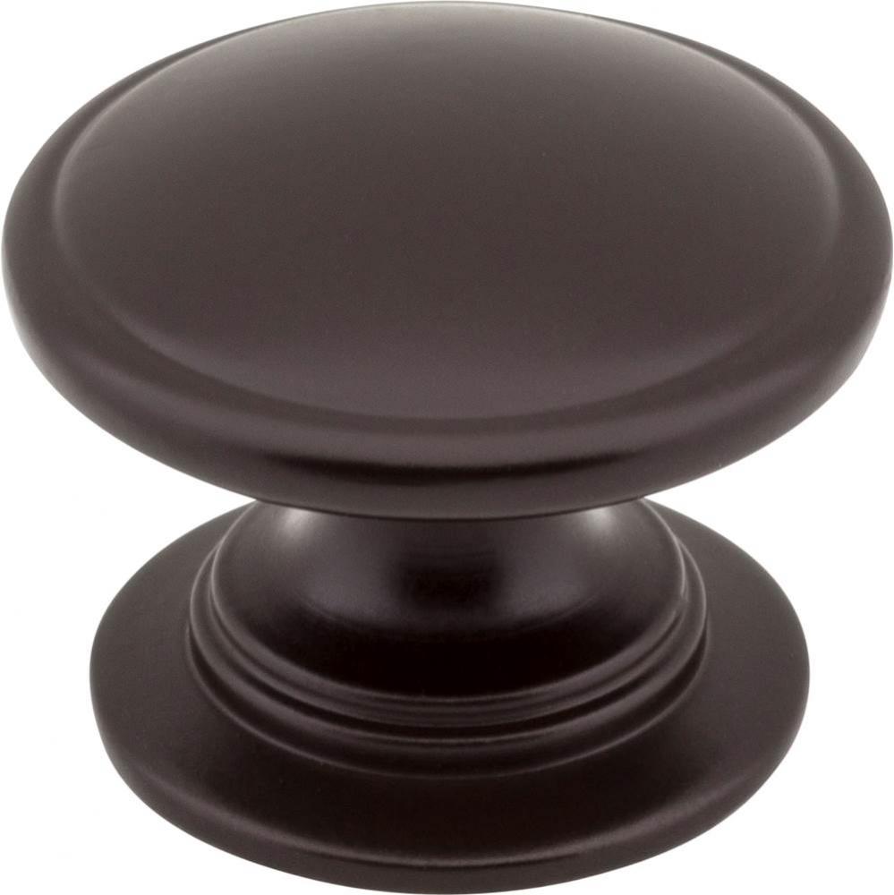 1-1/4'' Diameter Dark Bronze Durham Cabinet Knob