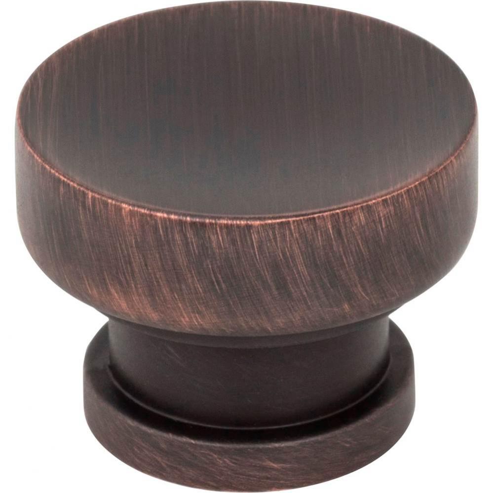 1-1/4'' Diameter Brushed Oil Rubbed Bronze Elara Cabinet Knob