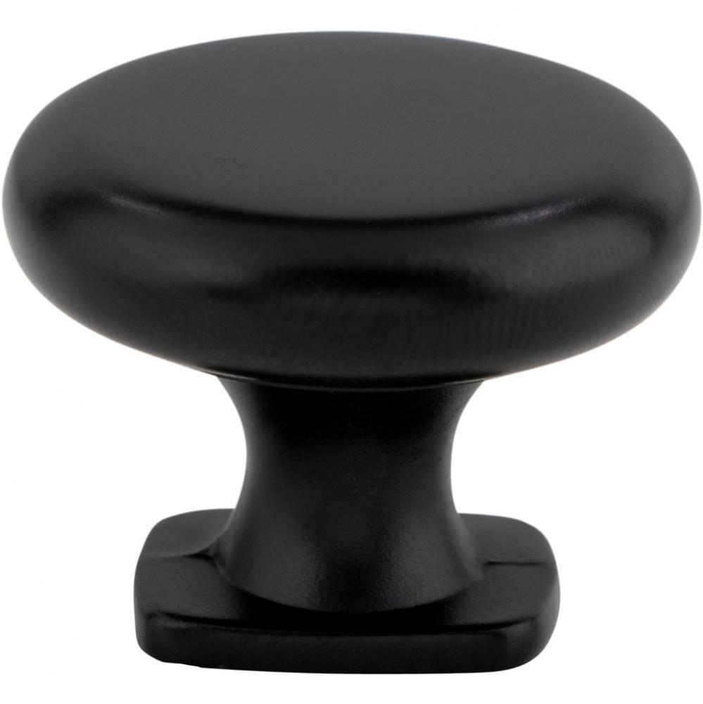 1-3/8'' Diameter Matte Black Belcastel 1 Cabinet Knob