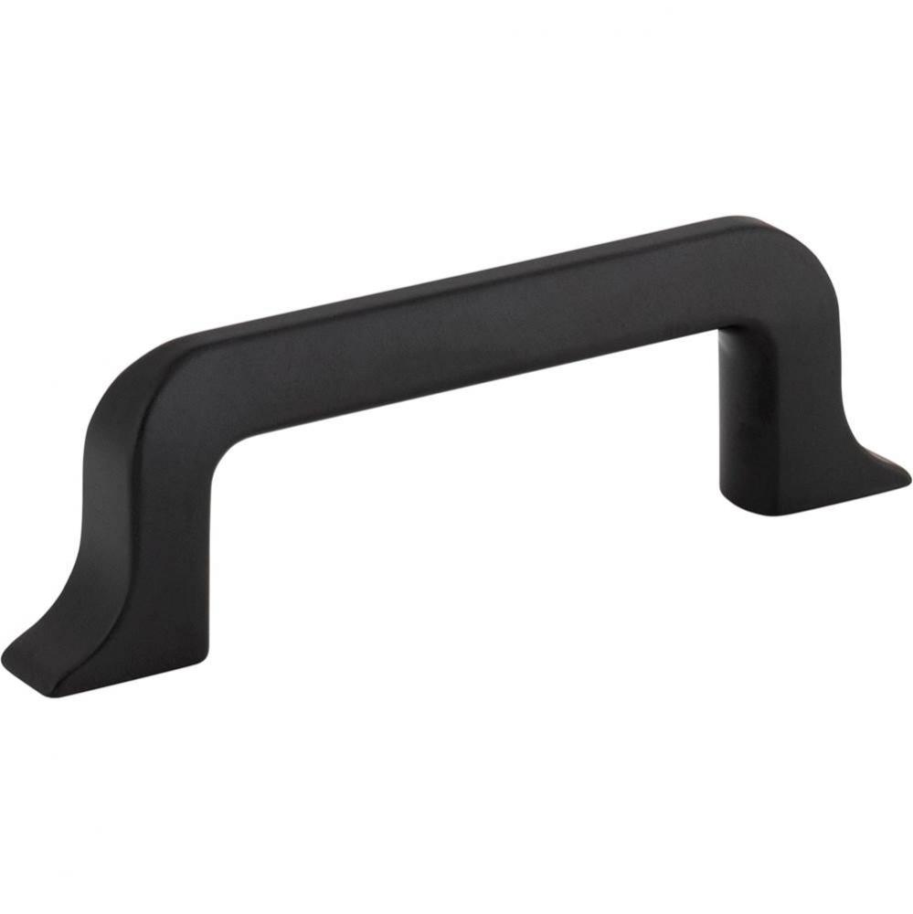 3'' Center-to-Center Matte Black Callie Cabinet Pull