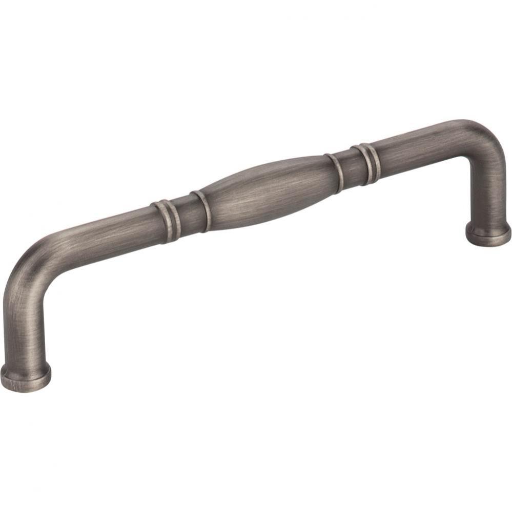 128 mm Center-to-Center Brushed Pewter Durham Cabinet Pull