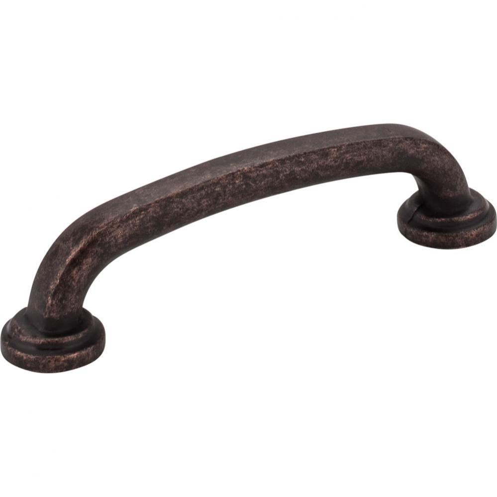 96 mm Center-to-Center Distressed Oil Rubbed Bronze Bremen 1 Cabinet Pull