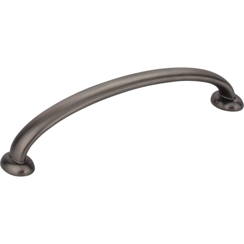 128 mm Center-to-Center Brushed Pewter Hudson Cabinet Pull