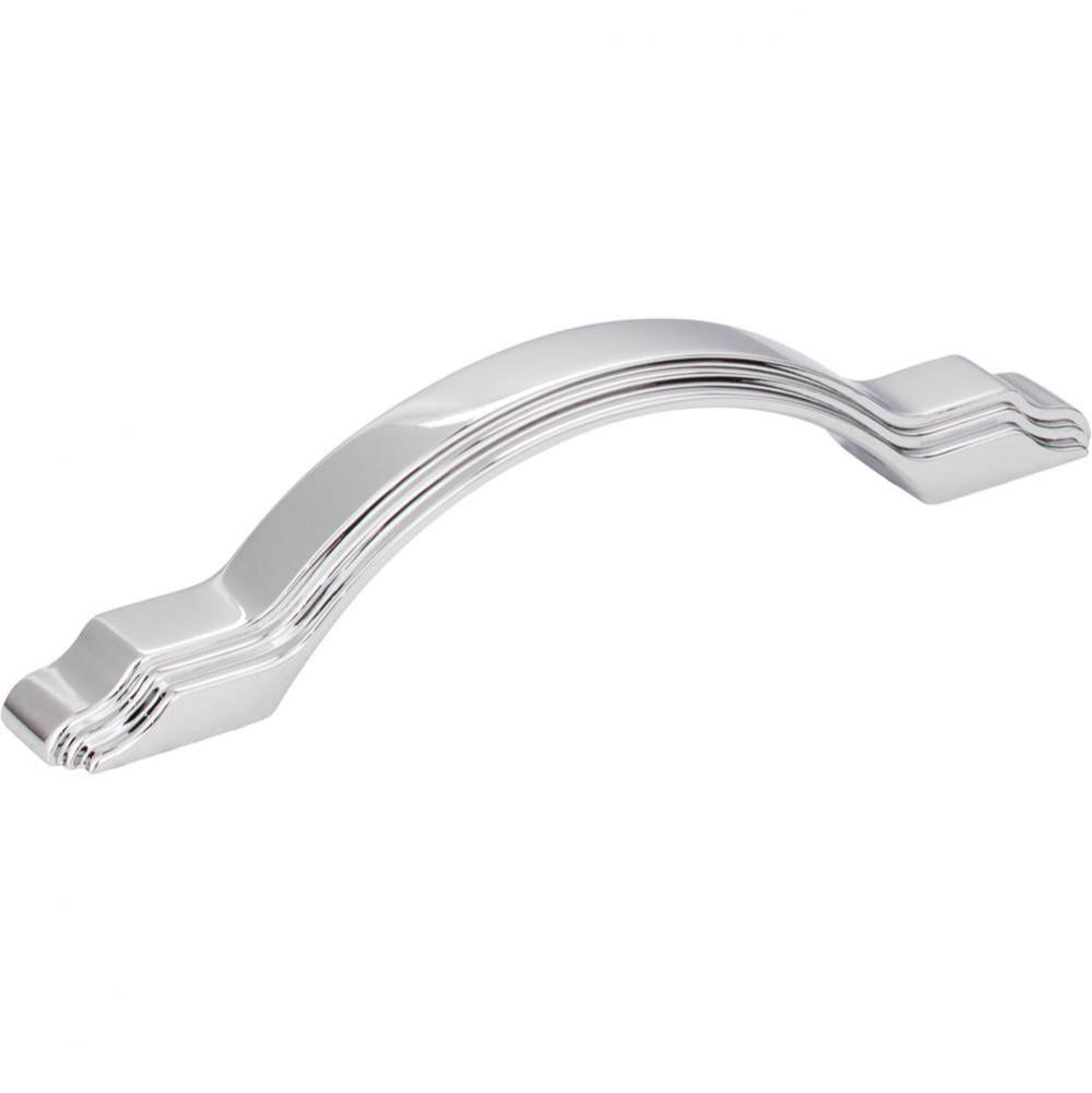 96 mm Center-to-Center Polished Chrome Maybeck Cabinet Pull