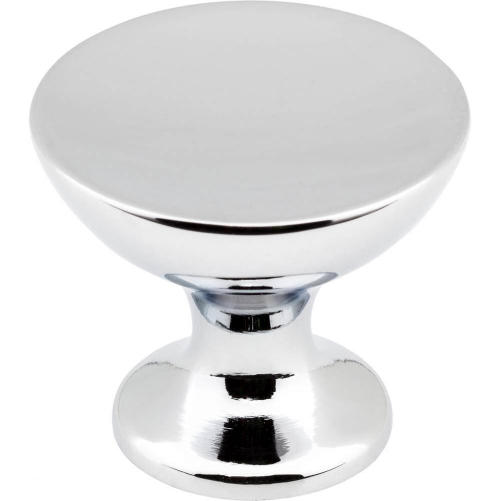 1-3/8'' Diameter Polished Chrome Rae Cabinet Knob