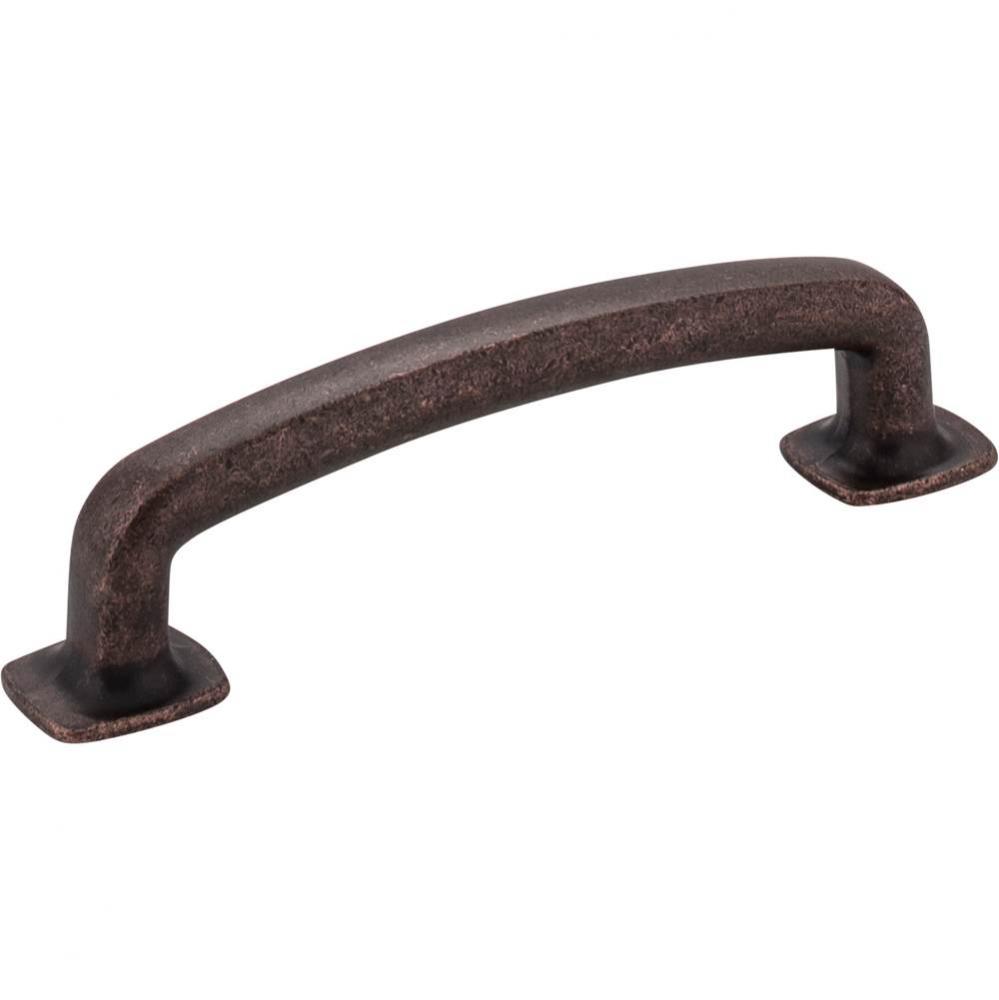 96 mm Center-to-Center Distressed Oil Rubbed Bronze Belcastel 1 Cabinet Pull