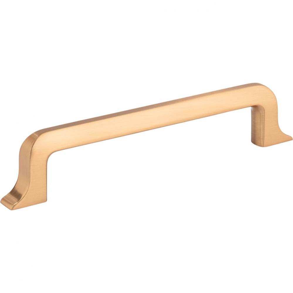 128 mm Center-to-Center Satin Bronze Callie Cabinet Pull