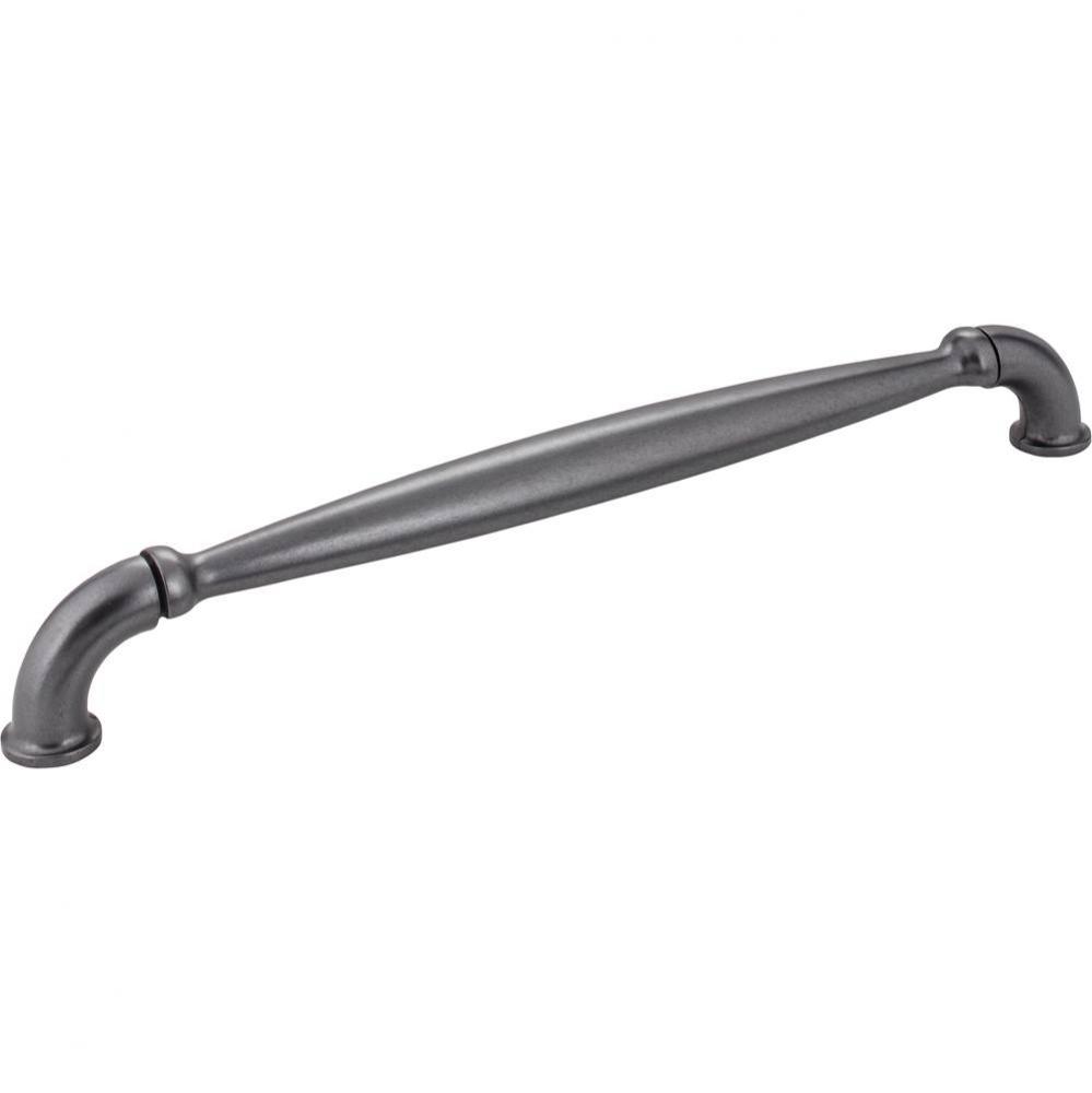 12'' Center-to-Center Gun Metal Chesapeake Appliance Handle