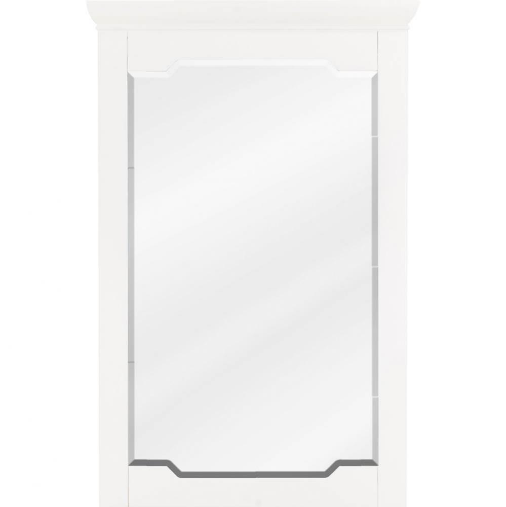 22'' W x 1-1/2'' D x 34'' H White Chatham mirror