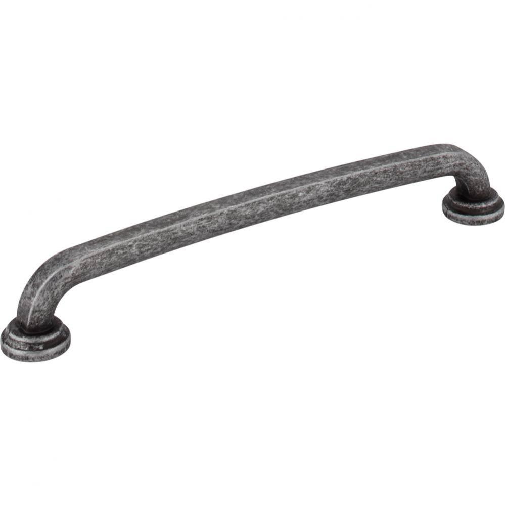 160 mm Center-to-Center Distressed Antique Silver Bremen 1 Cabinet Pull