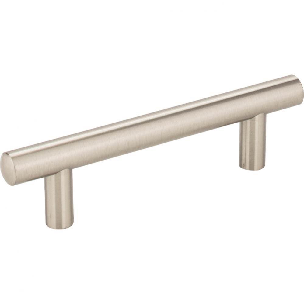 96 mm Center-to-Center Satin Nickel Key West Cabinet Bar Pull