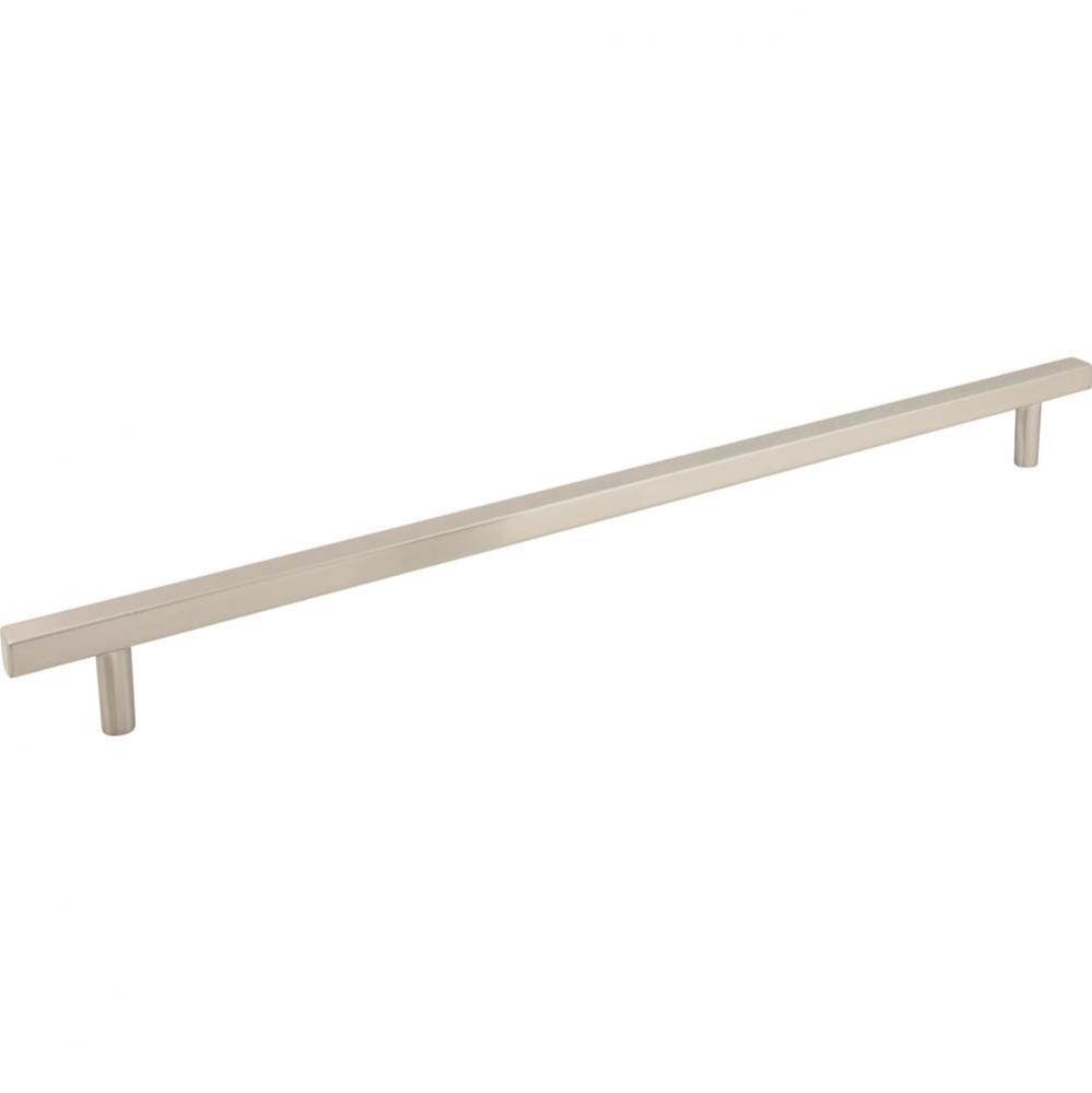 18'' Center-to-Center Satin Nickel Square Dominique Appliance Handle