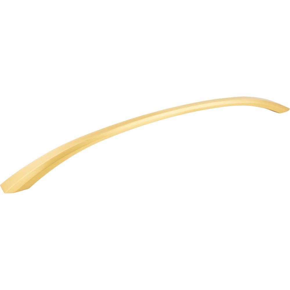 18'' Center-to-Center Brushed Gold Wheeler Appliance Handle