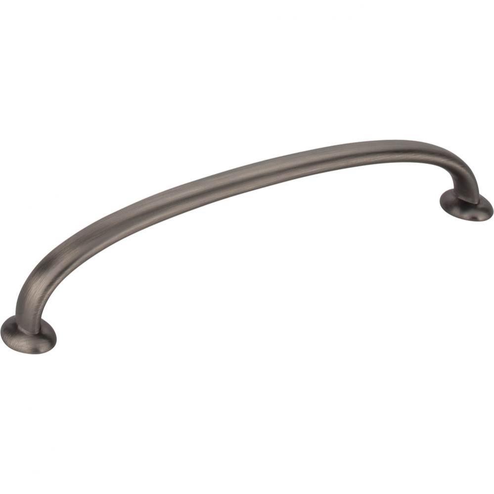 160 mm Center-to-Center Brushed Pewter Hudson Cabinet Pull