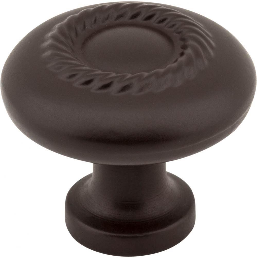 1-1/4'' Diameter Dark Bronze Lenoir Cabinet Knob